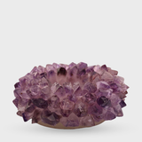 Amethyst Candle Holder