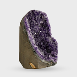 Amethyst Dark Druzy Geode