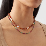 Soleil Citrus Opal Necklace