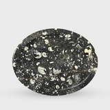 Black Onyx Oval Tray