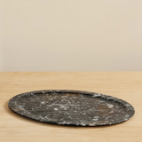 Black Onyx Oval Tray