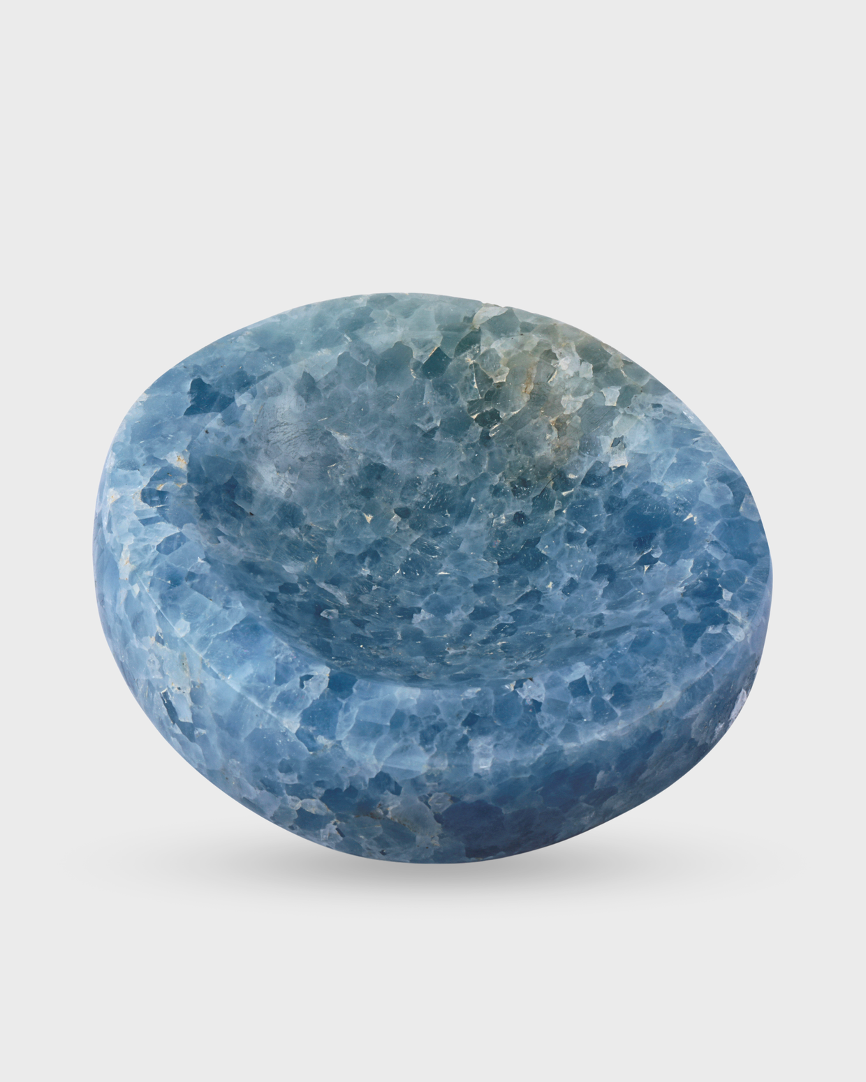 Blue Calcite Dish