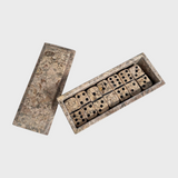 Brown Onyx Domino Set