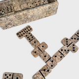 Brown Onyx Domino Set