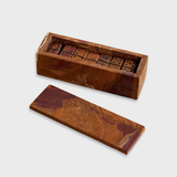 Brown Onyx Domino Set