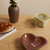 Brown Onyx Heart Bowl