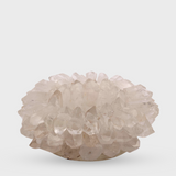 Crystal Quartz Cluster Candle Holder (Single)