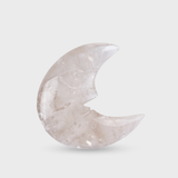 Crystal Quartz Smiling Moon