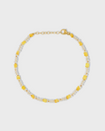 Arizona White & Yellow Sapphire Bracelet