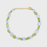 Peridot Aquamarine Bracelet