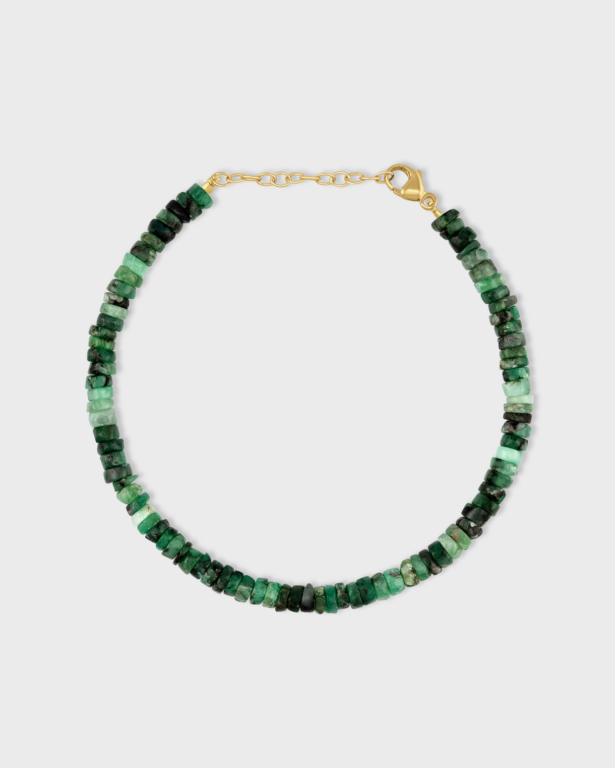 Aurora Emerald Fancy Cut Bracelet