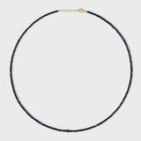 Men's Arizona Blue Sapphire Precious Diamond Necklace