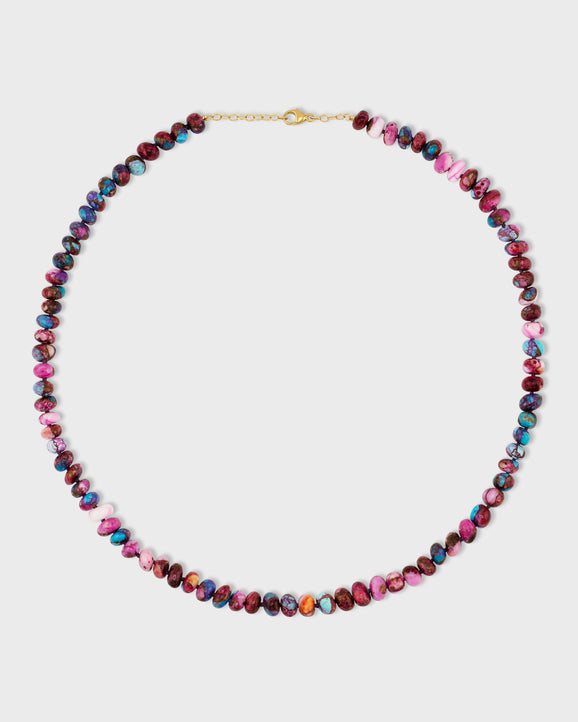 Nevada Pink Turquoise Necklace