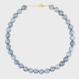 Oracle Jumbo Mystic Aquamarine Sphere Necklace