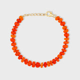 Soleil Jumbo Orange Opal Bracelet
