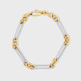 Equilibrium 14k Mixed Gold Bracelet