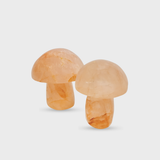 Fire Quartz Mushroom