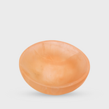 Frosted Selenite Bowl