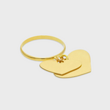 Gold Heart Ring