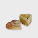 Green Onyx Heart Jewelry Box