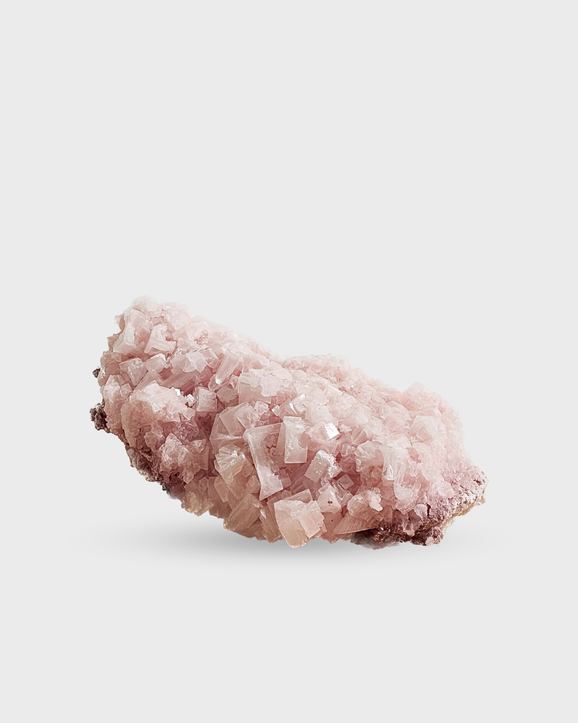 Pink Halite Cluster