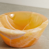 Honey Calcite Bowl