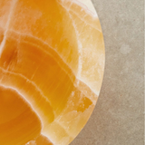 Honey Calcite Bowl