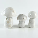 Agate Mushroom Set of 3
