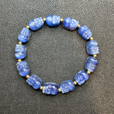 Kyanite Carved Dragon Bracelet