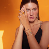 Gemstone Jumbo Citrine Emerald Cut Ring