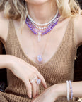 Soleil Opal Tanzanite Necklace