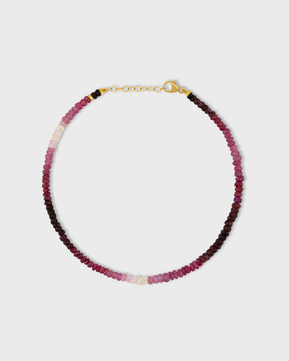 Arizona Ombre Ruby Anklet