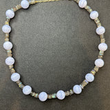 Labradorite Blue Lace Agate Necklace