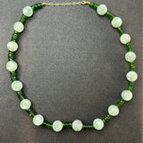 Chrome Diopside Jade Necklace