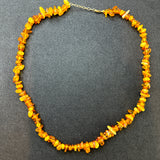 Amber Chip Necklace