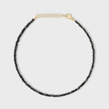 Astral Faceted Black Diamond Bracelet