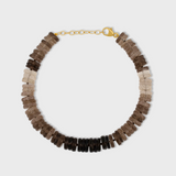 Aurora Smoky Quartz Fancy Cut Bracelet