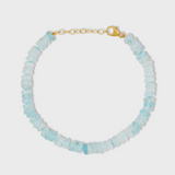 Aurora Aquamarine Fancy Cut Bracelet