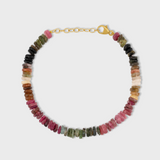 Aurora Tourmaline Fancy Cut Bracelet