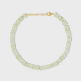 Aurora Prehnite Fancy Cut Bracelet