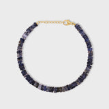 Aurora Iolite Fancy Cut Bracelet