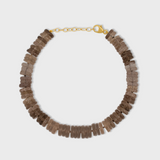Aurora Smoky Quartz Fancy Cut Bracelet