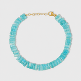 Aurora Maldives Chalcedony Fancy Cut Bracelet