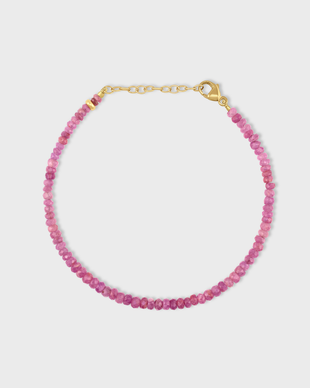 Arizona Pink Sapphire Bracelet