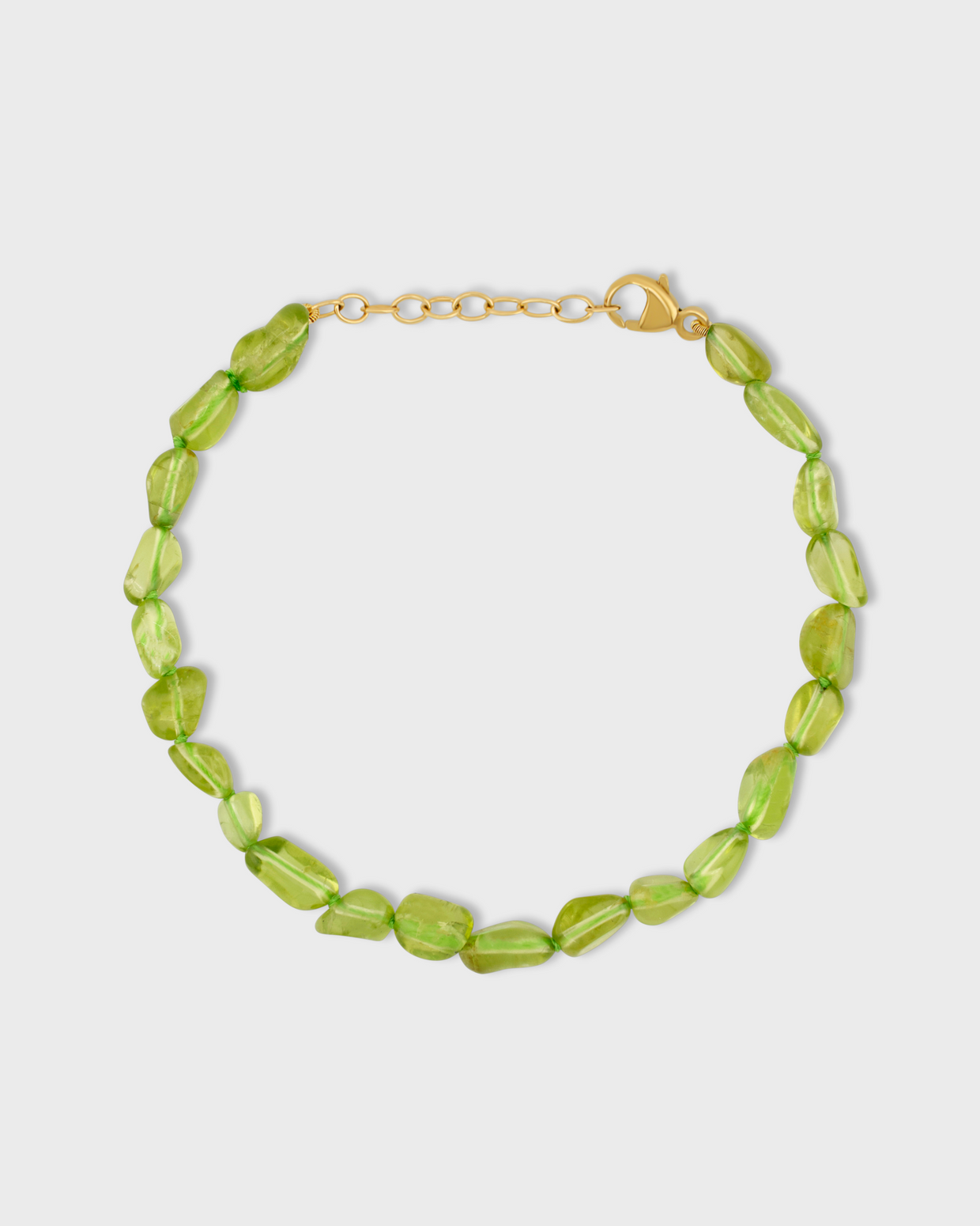 Arizona Peridot Pebble Bracelet