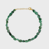 Men's Arizona Emerald Pebble Bracelet