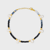 Arizona Ombre Blue Sapphire Pearl Bracelet