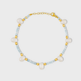 Arizona Aquamarine Pearl Bracelet