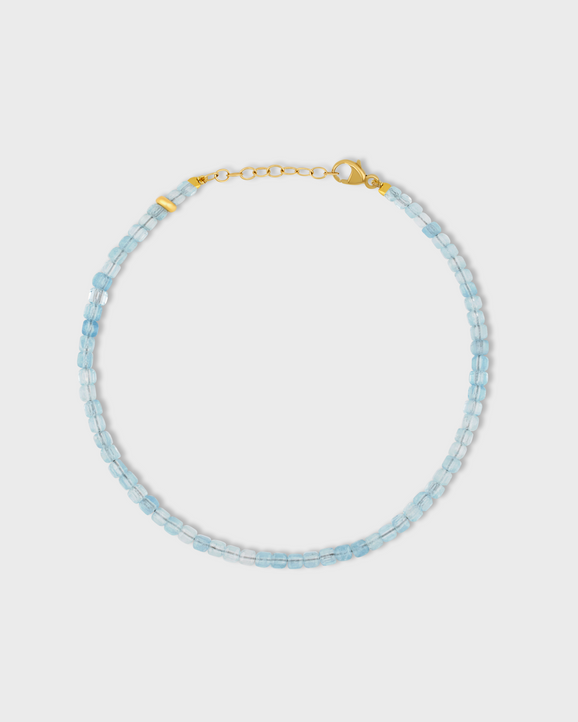 Arizona Aquamarine Cubist Bracelet