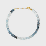 Arizona Moss Aquamarine Ombre Bracelet